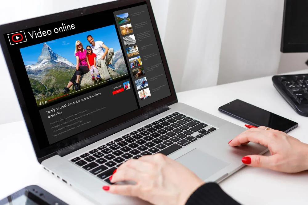 partage video enligne