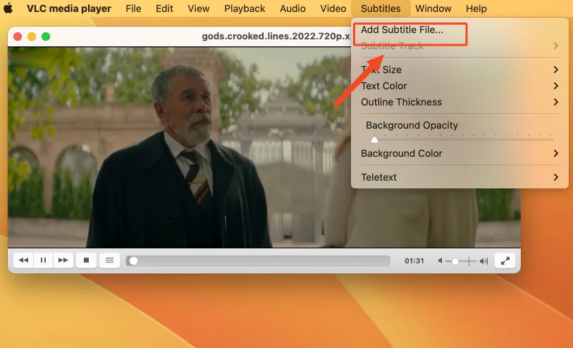 Sous titre vlc