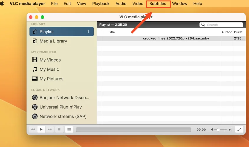 Vlc interface