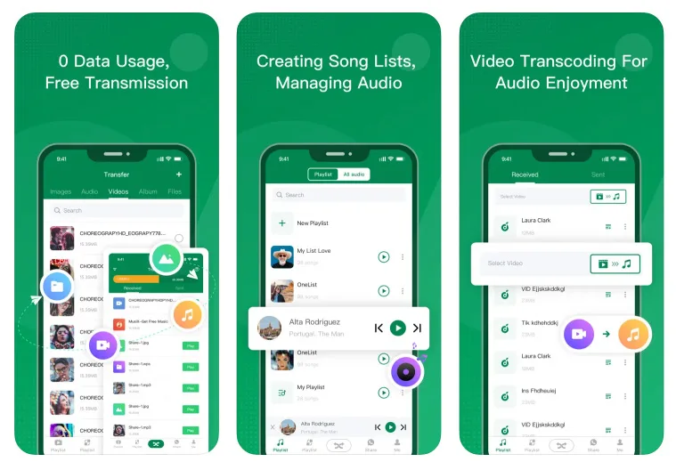 Xender transfert partage fichier