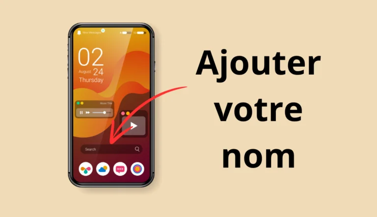 Ajouter votre nom ici