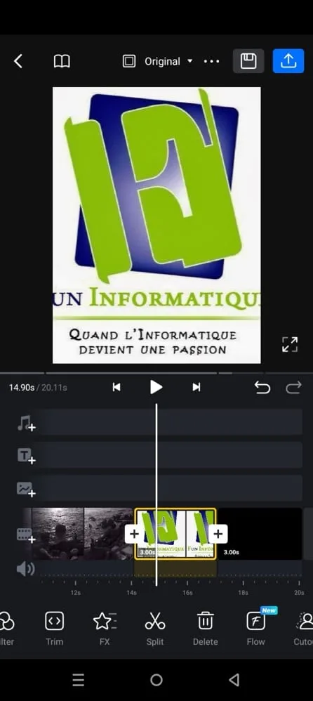 VN montage video sans fligrane