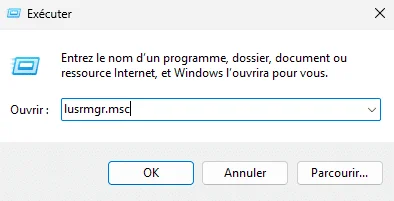 Lusrmgr msc