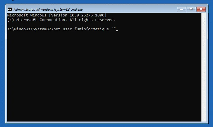 Net user windows