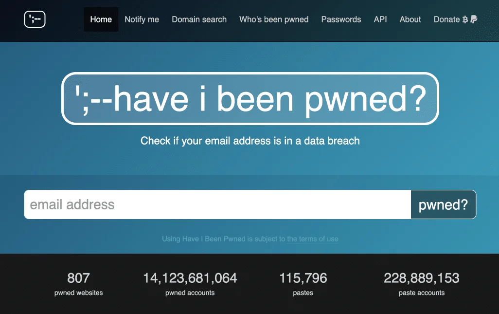 Have i pwned