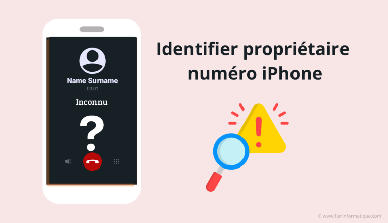 Identifier proprietaire numero iPhone