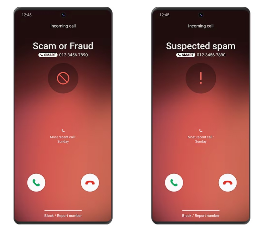 Alerte arnaque sur écran de smartphone
