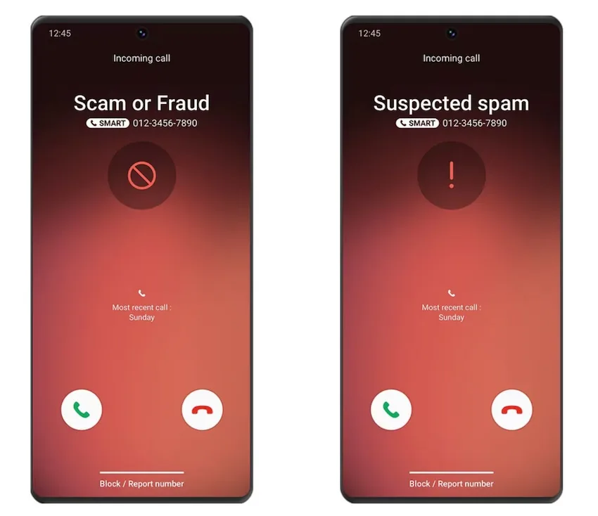 Alerte arnaque sur écran de smartphone