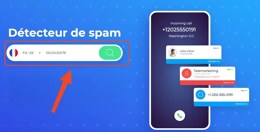 Application de détection d'arnaques