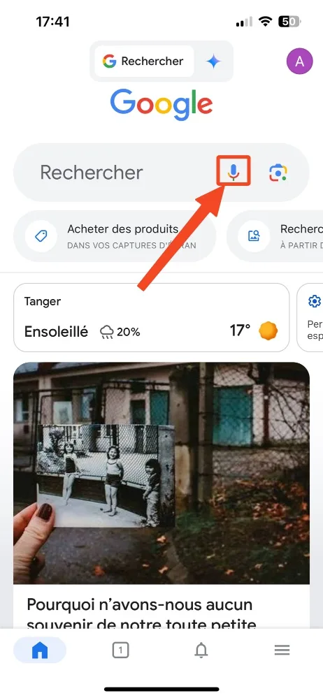 Micro activer google