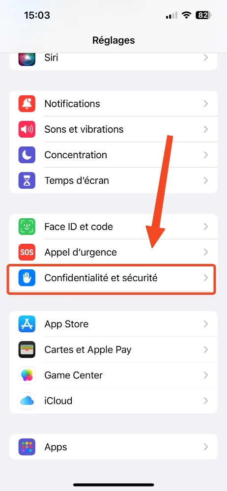 Confidentialite securite iphone