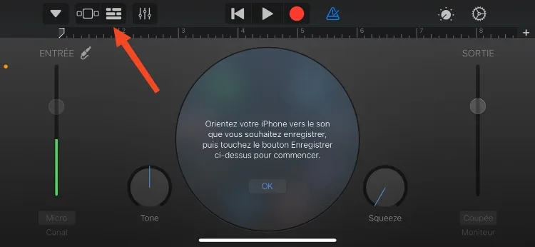 Garage band sonnerie
