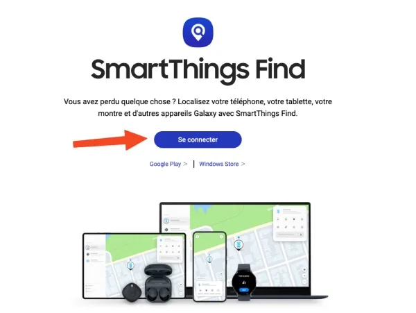 Samusng localiser telephone eteint