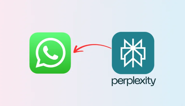 Perplexity whatsapp