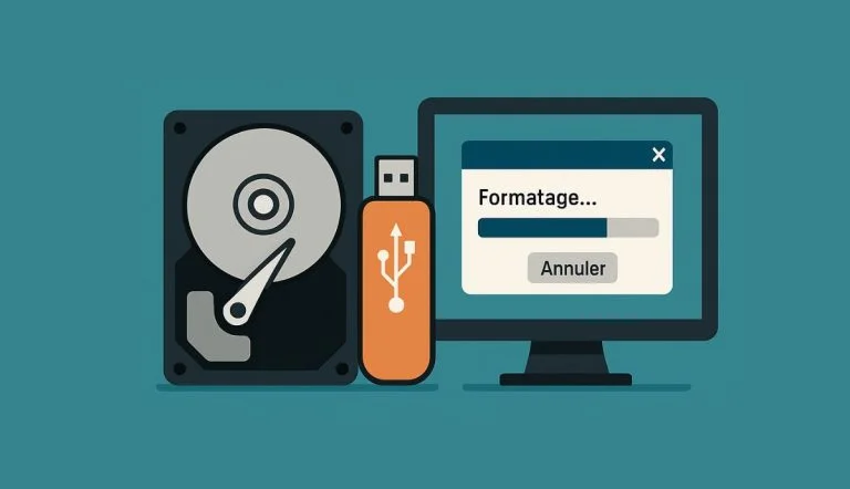 Formater un disque dur ou une cle USB sous Windows en quelques etapes
