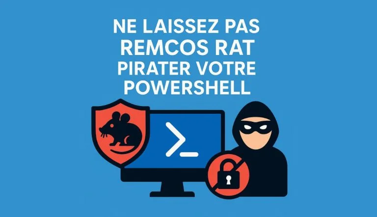Ne laissez pas Remcos RAT pirater votre PC Windows via PowerShell