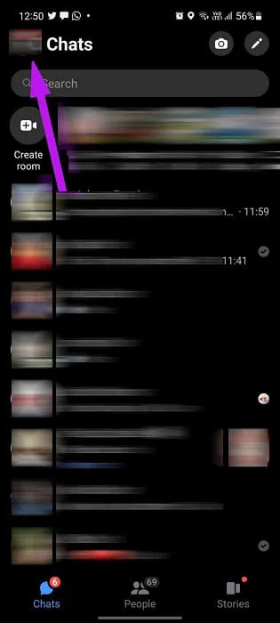 Messgenger android lent