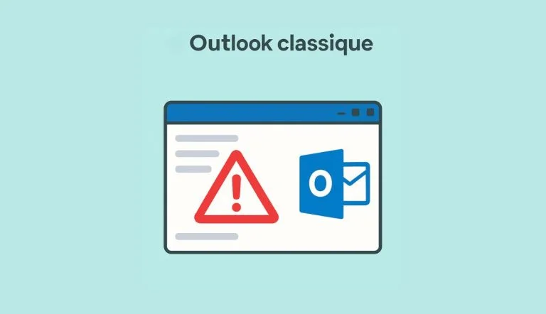 Outlook classique plante a louverture Voici comment le reparer