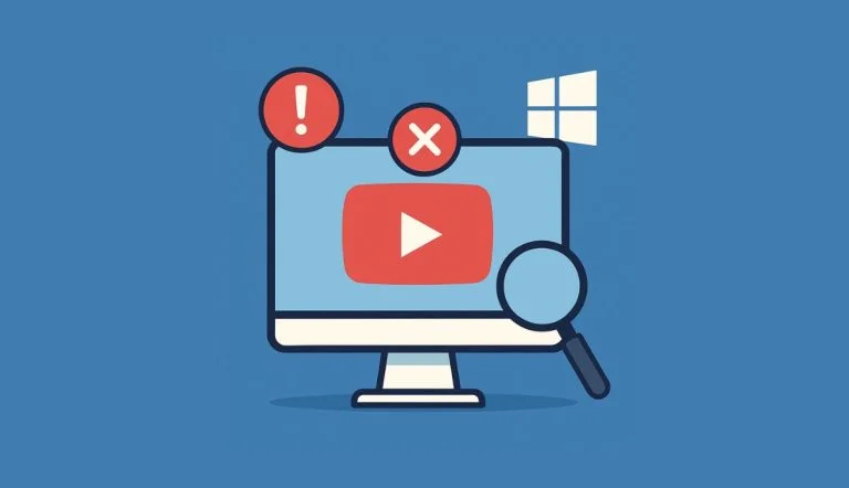 Resoudre le probleme lecture video YouTube sur Windows