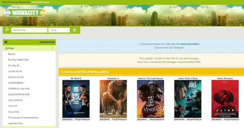 Wawacity bloqué en France - Analyse avril 2026