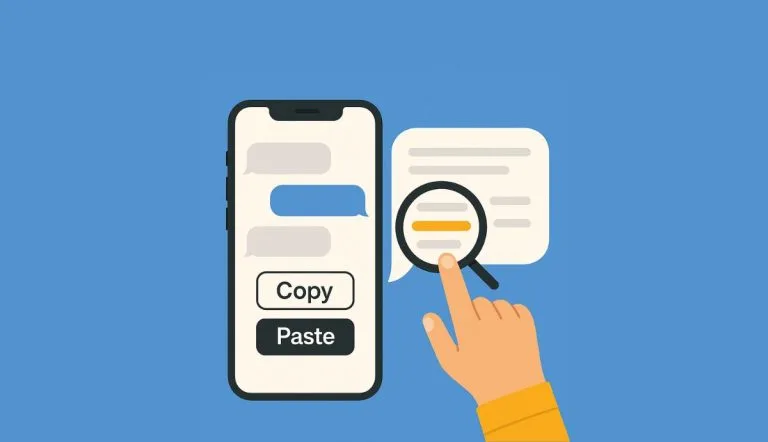 Comment copier une partie specifique dun message sur iPhone