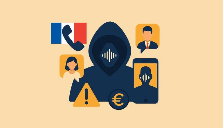 Vague de fraudes en France avec des voix clonees par lIA