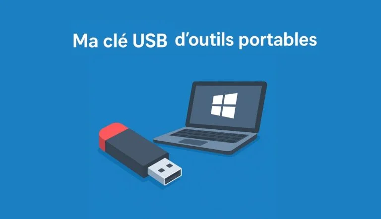 Ma cle USB doutil portables pour me depanner partout