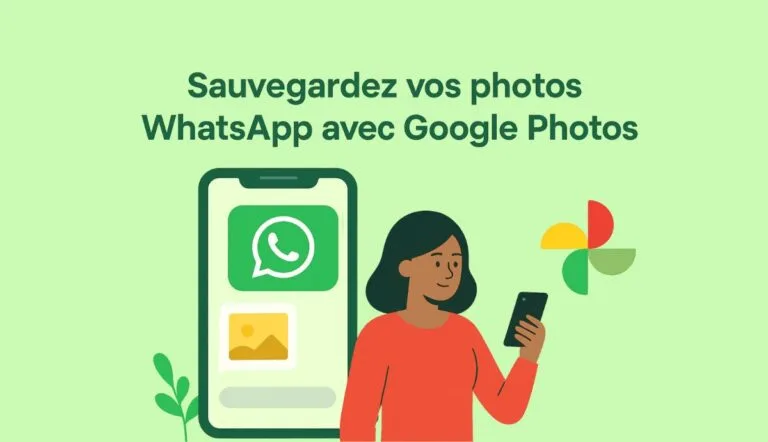 Sauvegarder vos photos WhatsApp avec Google Photos