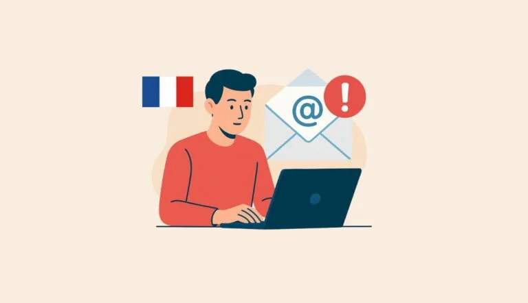 Si tu es Francais tu dois changer ton adresse email des que possible