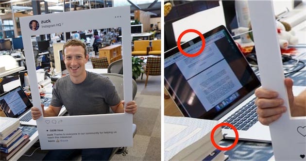 Mark Zuckerberg webcam scotch