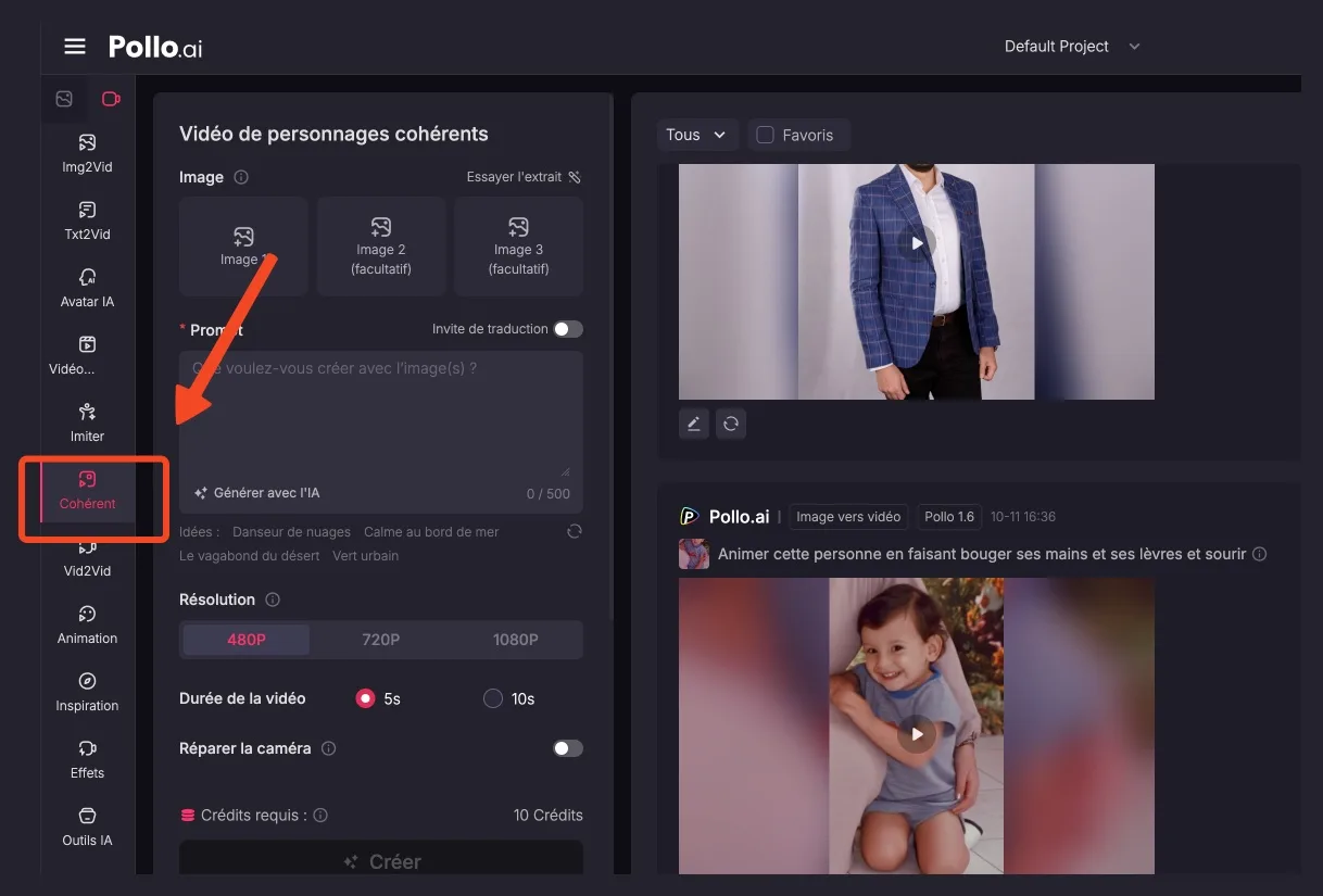 Personage identique pollo ai