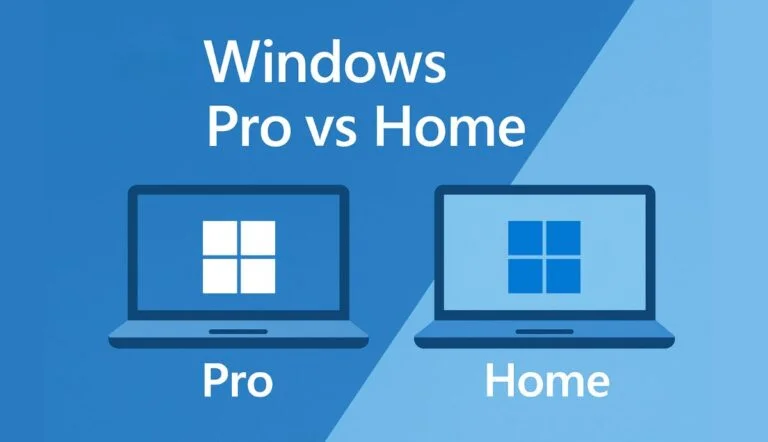 Windows Pro vs Home