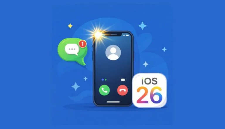 Comment faire clignoter lecran de liPhone pour les appels et les SMS sous iOS 26