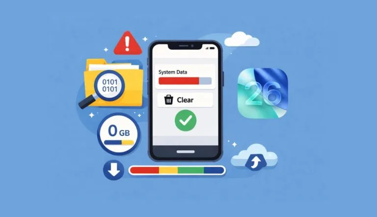 Comment supprimer gratuitement les donnees systeme sur iPhone