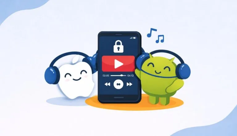 Ecouter YouTube ecran verrouille sur iPhone et Android