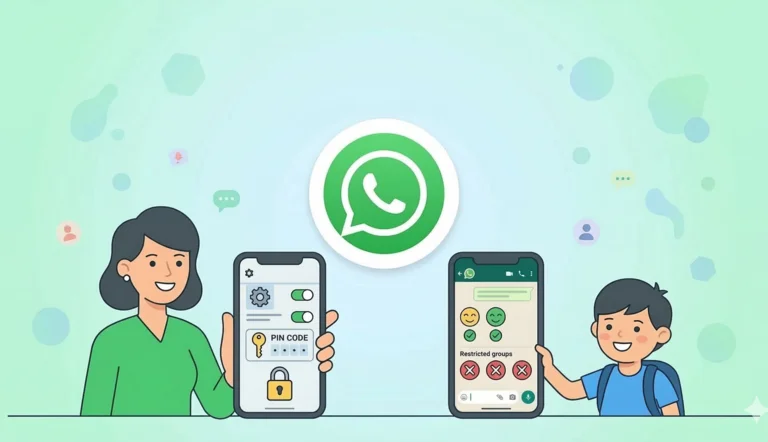 WhatsApp contrôle parental