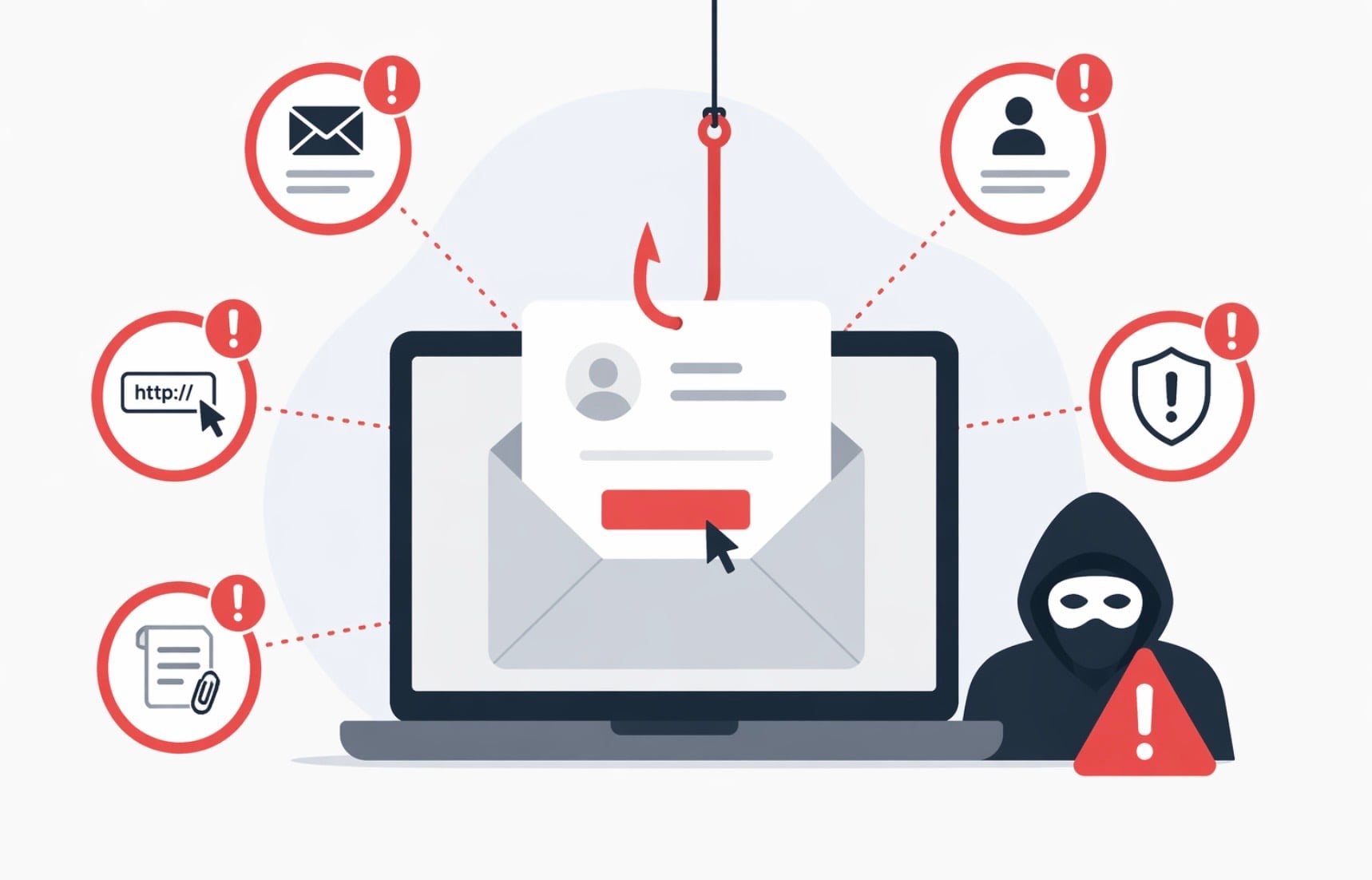 Campagnes de phishing - 5 signaux d'alerte