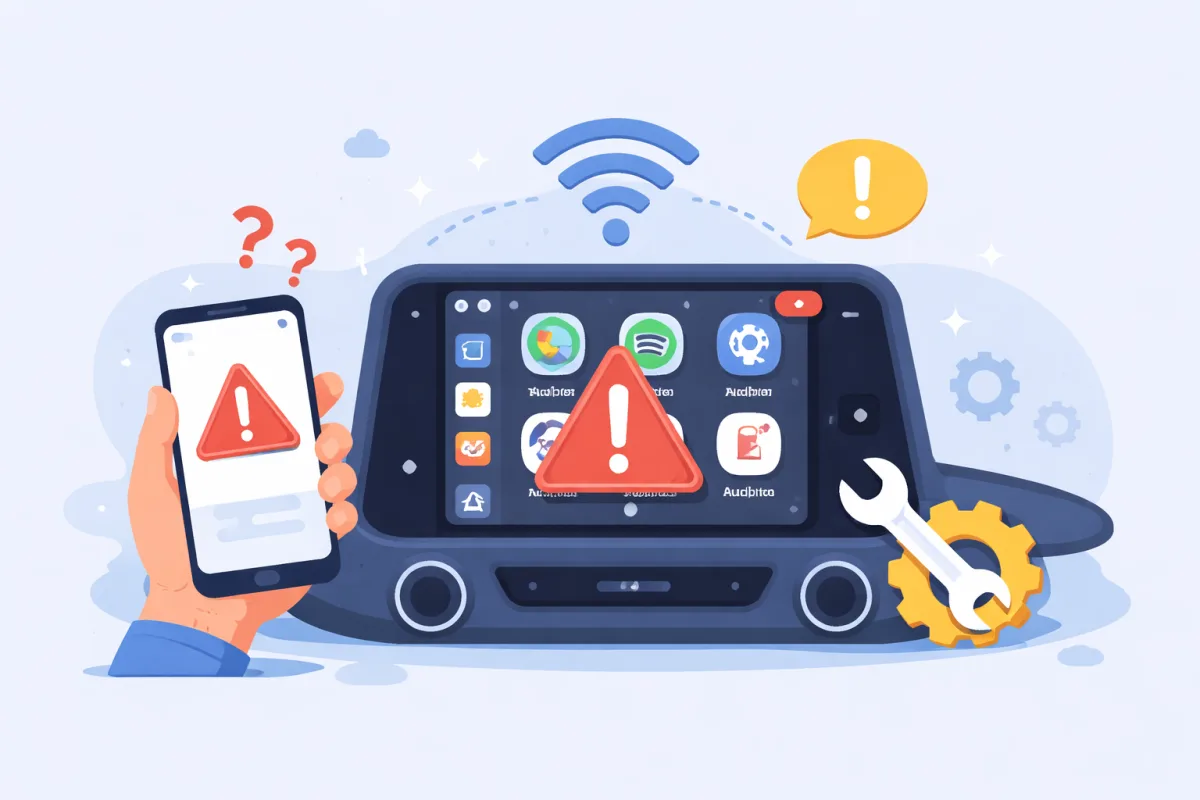 Android Auto 16.5 déconnexion sans fil comment réparer le bug