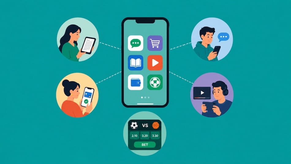 Appareils mobiles et habitudes modernes
