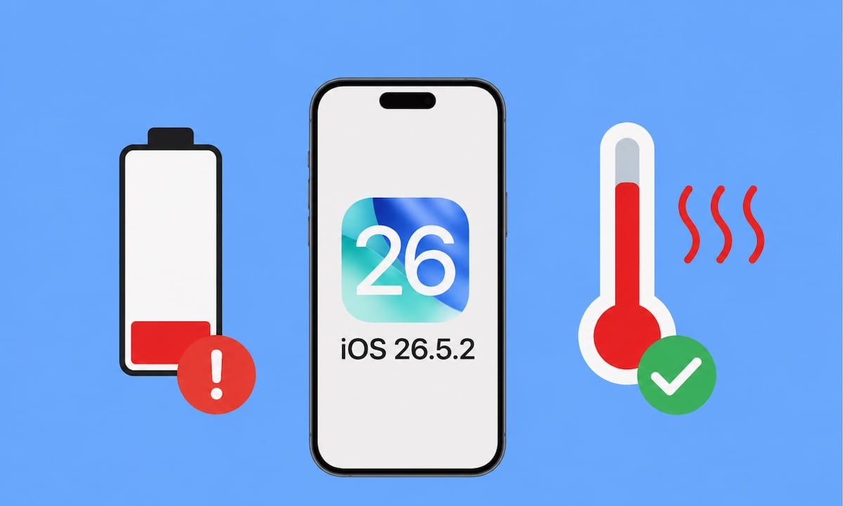 iOS 26.5.2 : batterie qui se vide vite et iPhone qui chauffe, voici comment corriger le problème